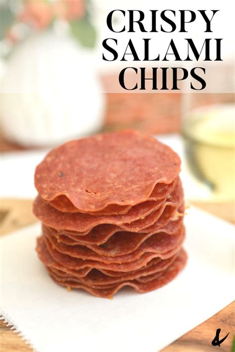 Crispy Salami Chips Artofit