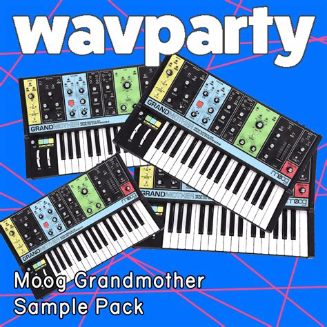 Moog Grandmother sample pack | Wavparty