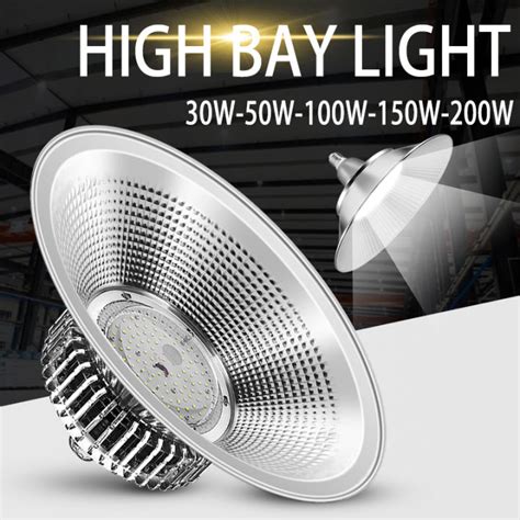 220V LED High Bay Light Dome Economy Type UFO Brightex Highbay Lamp 50W