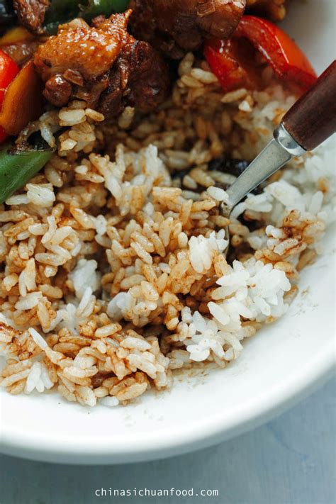 Braised Chicken with Rice - China Sichuan Food