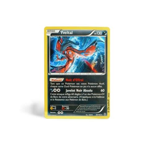 Carte Pok Mon Yveltal Pv Xy Impulsion Turbo Neuf Fr