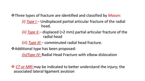 Radial Head Fracture Ppt