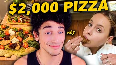 This Tiktok Chefs Pizza Costs More Than Your Rent 💅 Youtube