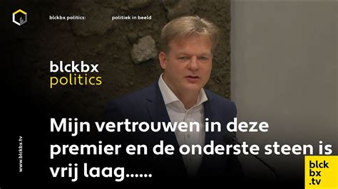 Pieter Omtzigt Haalt Vernietigend Uit Naar Rutte S Regering In En