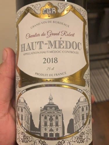 Chevalier Du Grand Robert Haut M Doc Vivino