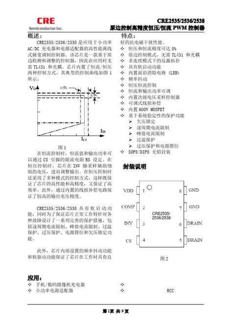 Cre Datasheet Pdf Primary Control Of High Precision Constant