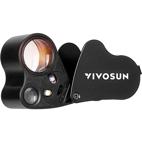 Vivosun X X Jewelers Loupe Magnifier With Led Light Microscopes