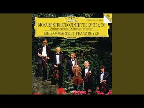 Mozart String Quintet No In G Minor K Adagio Ma Non