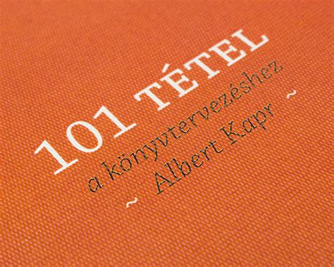 Albert Kapr 101 Items For Book Design On Behance