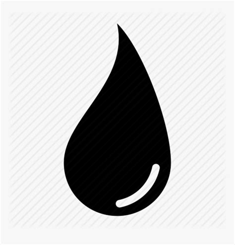 Black Filled Teardrop Tattoo Design - Drop, HD Png Download ...