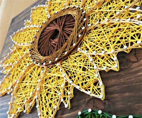 Sunflower String Art Kit