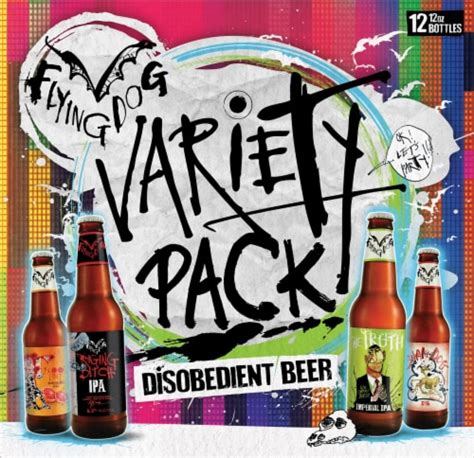 Flying Dog Variety Pack Disobedient Beer 12 Bottles 12 Fl Oz Ralphs