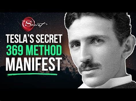 Nikola Tesla took this hidden "369 code" to the grave (Manifest ...