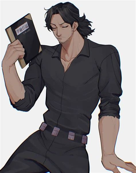 Mr Aizawa Shouta Aizawa Male Cartoon Characters Hottest Anime Characters My Hero Academia