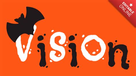 Vision Happy Halloween Font Generador De Efectos De Texto