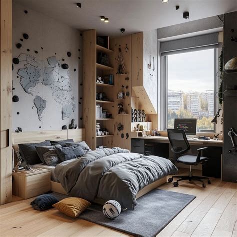 teenage boy bedroom ideas aesthetic