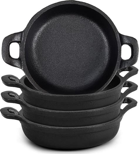 Amazon Ziliny Mini Cast Iron Skillets X X Inch Cast Iron