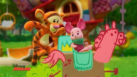 Playdate With Winnie The Pooh Piglet Tigger And The Cardboard