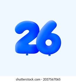 452 Balloon Number 26 Images, Stock Photos & Vectors | Shutterstock