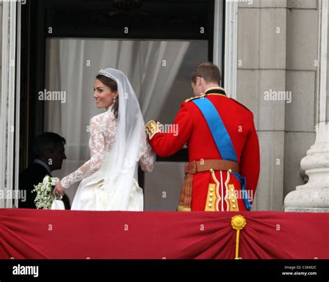 William And Kate Wedding Balcony Hi Res Stock Photography And Images