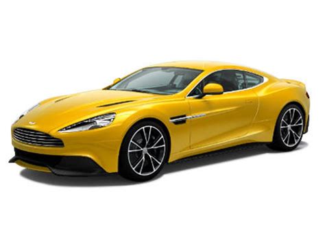 Aston Martin Vanquish Yellow Color Pictures | CarDekho India