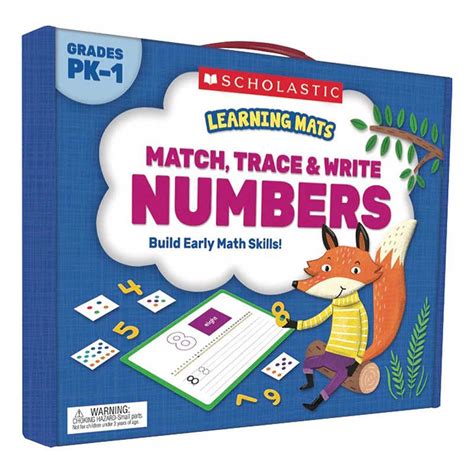 Teachersparadise Scholastic Learning Mats Match Trace And Write