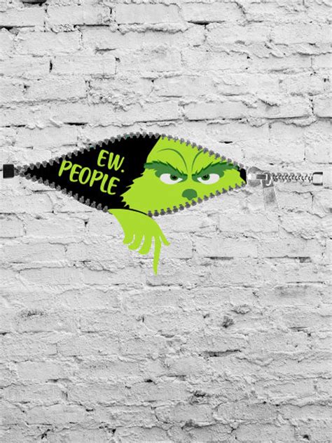 Grinch Eww People Dtf Heat Transfer Etsy