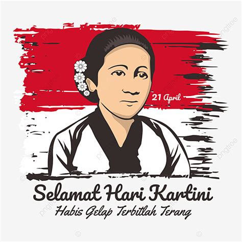 Selamat Hari Kartini Hd Transparent Selamat Hari Kartini With Flag