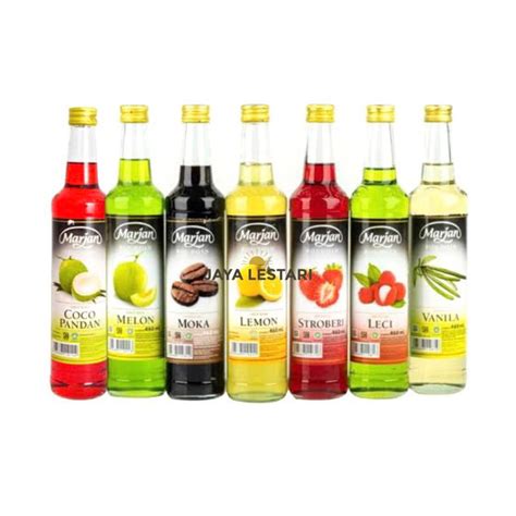 Jual Marjan Sirup Boudoin 11 Varian Rasa 460ml Shopee Indonesia