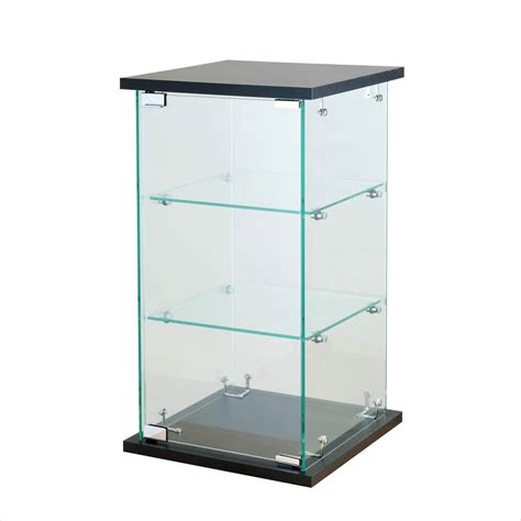 Small Glass Display Case Frameless Countertop Glass Display Case Unass Store Fixture Showcase