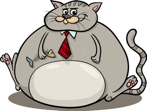 Fat Cat Cartoon Stock Illustrations – 9,287 Fat Cat Cartoon Stock ...