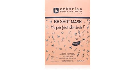 Erborian Bb Shot Mask Maschera In Tessuto Illuminante Notino It