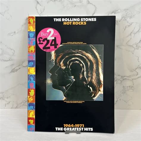 The Rolling Stones Hot Rocks 1964 1971 Guitar Tab Songbook £849 Picclick Uk