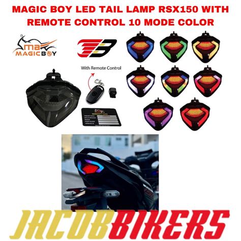 Honda Rsx150 Winner X Rsx Magic Boy Led Tail Lamp With Remote Control