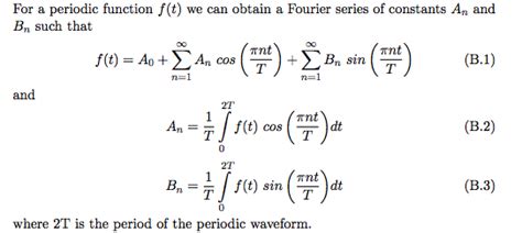 Solved 2 Determine A Sine Wave S Fourier Coefficients Let Chegg