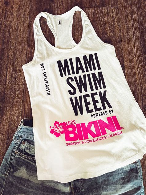Miss Bikini Miami Swim Week Tank Missbikinius