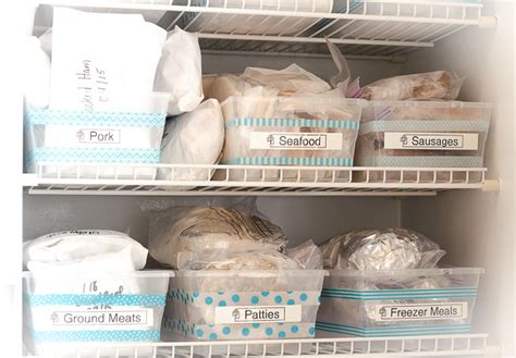 Organize Your Upright Freezer in 4 Steps - Wrapped in Rust