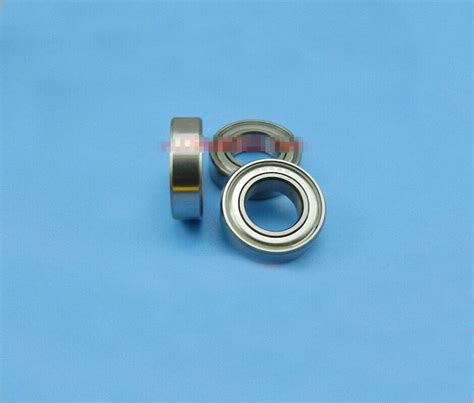 Pcs Sealed Metal Shielded Ball Bearing S Zz S Rs X X Mm M