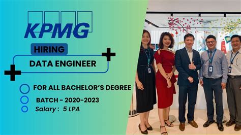 Kpmg Hiring Data Engineers Batch Salary Lpa