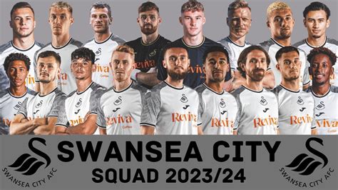 Swansea City A F C Squad Season 2023 24 Swansea City Footworld