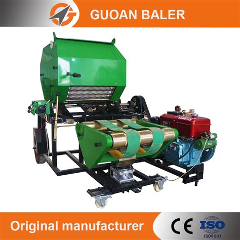 Automatic Motor Or Diesel Engine Driven Silage Baler And Wrapper