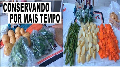 Como Conservar VERDURAS No Congelador Da Geladeira SEM ESTRAGAR YouTube