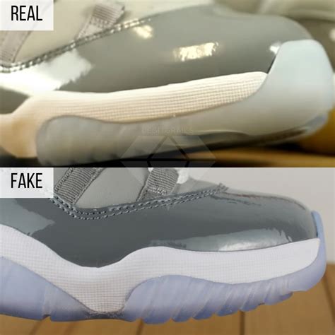 How To Spot Real Vs Fake Jordan 11 Cool Grey 2010 – LegitGrails