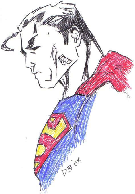 Superman Doodle By Lawmandave On Deviantart