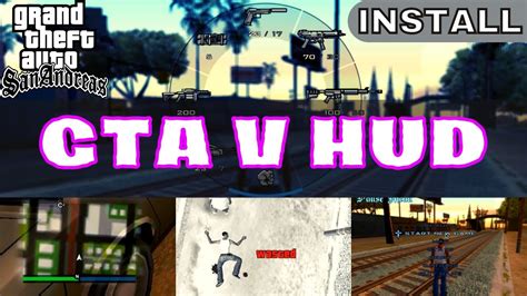 How To Install Gta V Hud Mod By Dk Pac Gta Hud For Gta Sa Gta V