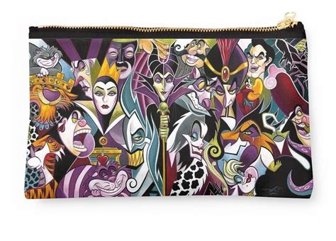 Villains Zipper Pouch By Amvi Store