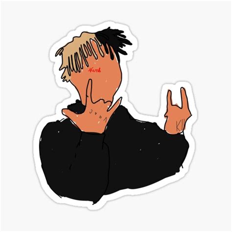 Sticker Xxxtentacion Redbubble