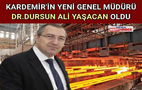 Kardem R N Yen Genel M D R Dr Dursun Al Ya Acan Oldu Karab K Kent