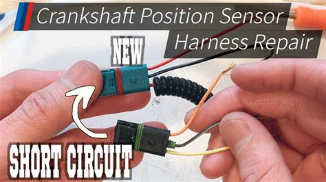 How To Assemble BMW Crankshaft Position Sensor Connector Harness On X5