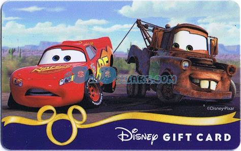 Disney Pixar Cars Lightning Mcqueen And Mater T Card